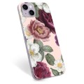 iPhone 14 Plus TPU-deksel - Romantiske Blomster