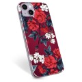 iPhone 14 Plus TPU-deksel - Vintage Blomster