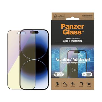 iPhone 14 Pro PanzerGlass Ultra-Wide Fit Anti-Blue Light EasyAligner Skjermbeskytter