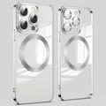 iPhone 14 Pro Magnetic Hybrid-deksel - Sølv