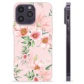 iPhone 14 Pro Max TPU-deksel - Akvarell Blomster