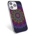 iPhone 14 Pro TPU-deksel - Fargerik Mandala