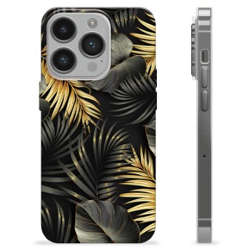 iPhone 14 Pro TPU-deksel - Gulde Blader