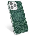 iPhone 14 Pro TPU-deksel - Grønn Mandala