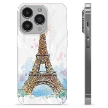 iPhone 14 Pro TPU-deksel - Paris