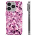 iPhone 14 Pro TPU-deksel - Rosa Krystall