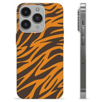 iPhone 14 Pro TPU-deksel - Tiger