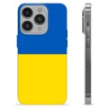 iPhone 13 TPU-deksel Ukrainsk flagg - Tofarget