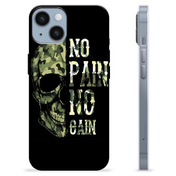 iPhone 14 TPU-deksel - No Pain, No Gain