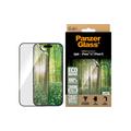 iPhone 15/16 PanzerGlass Eco Matrix Ultra-Wide Fit skjermbeskytter - svart kant