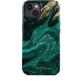 iPhone 15 Burga Tough Hybrid-deksel - Emerald Pool