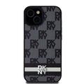 iPhone 15 DKNY Checkered Pattern and Stripe Deksel