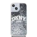 iPhone 15 DKNY Liquid Glitter Arch Logo Deksel