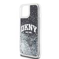 iPhone 15 DKNY Liquid Glitter Arch Logo Deksel