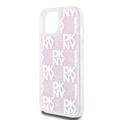 iPhone 15 DKNY Liquid Glitter Checkered Pattern Deksel