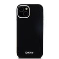 iPhone 15 DKNY Liquid Silicone Metal Logo Deksel - Magsafe-kompatibel