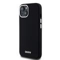 iPhone 15 DKNY Liquid Silicone Metal Logo Deksel - Magsafe-kompatibel