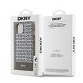 iPhone 15 DKNY Repeat Pattern Bottom Stripe Deksel - MagSafe-kompatibel