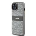 iPhone 15 DKNY Repeat Pattern Tonal Stripe Deksel