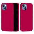 iPhone 15 Liquid Silicone Deksel - Varm Rosa