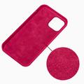 iPhone 15 Liquid Silicone Deksel - Varm Rosa