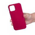 iPhone 15 Liquid Silicone Deksel - Varm Rosa