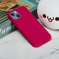 iPhone 15 Liquid Silicone Deksel - Varm Rosa