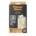 iPhone 15 PanzerGlass 3-i-1 Beskyttelsessett - Klar