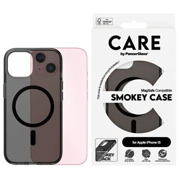 iPhone 15 PanzerGlass Care Smokey Urban Combat Deksel- MagSafe-kompatibel - Svart