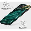 iPhone 15 Plus Burga Tough Hybrid-deksel - Emerald Pool