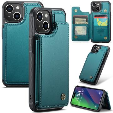 iPhone 15 Plus Caseme C22-etui RFID-kortlommebok