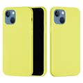 iPhone 15 Plus Liquid Silicone Deksel - Gul