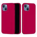 iPhone 15 Plus Liquid Silicone Deksel - Varm Rosa