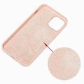 iPhone 15 Plus Liquid Silicone Deksel - Rosa