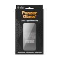 iPhone 15 Plus PanzerGlass Ceramic Protection Ultra-Wide Fit EasyAligner skjermbeskytter - 9H - Svart kant