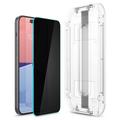 iPhone 15 Plus/16 Plus Spigen Glas.tR Ez Fit Privacy Beskyttelsesglass - 2 Stk.