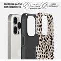 iPhone 15 Pro Burga Tough Hybrid-deksel - Almond Latte