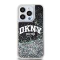 iPhone 15 Pro DKNY Liquid Glitter Arch Logo Deksel