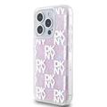 iPhone 15 Pro DKNY Liquid Glitter Checkered Pattern Deksel