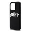 iPhone 15 Pro DKNY Liquid Silicone Arch Logo Case - MagSafe-kompatibel - Svart