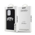 iPhone 15 Pro DKNY Liquid Silicone Arch Logo Case - MagSafe-kompatibel - Svart