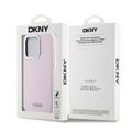 iPhone 15 Pro DKNY Liquid Silicone Metal Logo Case - Magsafe-kompatibel