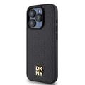 iPhone 15 Pro DKNY Repeat Pattern Stack Logo Deksel - MagSafe-kompatibel