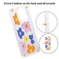 iPhone 15 Pro Fashion TPU-deksel - fargerike blomster