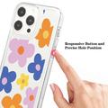 iPhone 15 Pro Fashion TPU-deksel - fargerike blomster