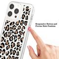 iPhone 15 Pro Fashion TPU-deksel - Leopard