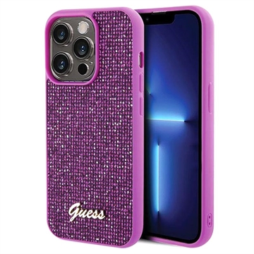 iPhone 15 Pro Guess Disco Metal Script Logo Deksel