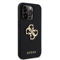 iPhone 15 Pro Guess Perforert 4G glitterlogo Deksel