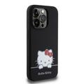 iPhone 15 Pro Hello Kitty Daydreaming Liquid Silikondeksel - Svart