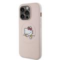 iPhone 15 Pro Hello Kitty Kitty Asleep MagSafe-deksel - Rosa